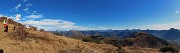 30 Al bivio in radura prativa  bel panorama sulla Val Seriana